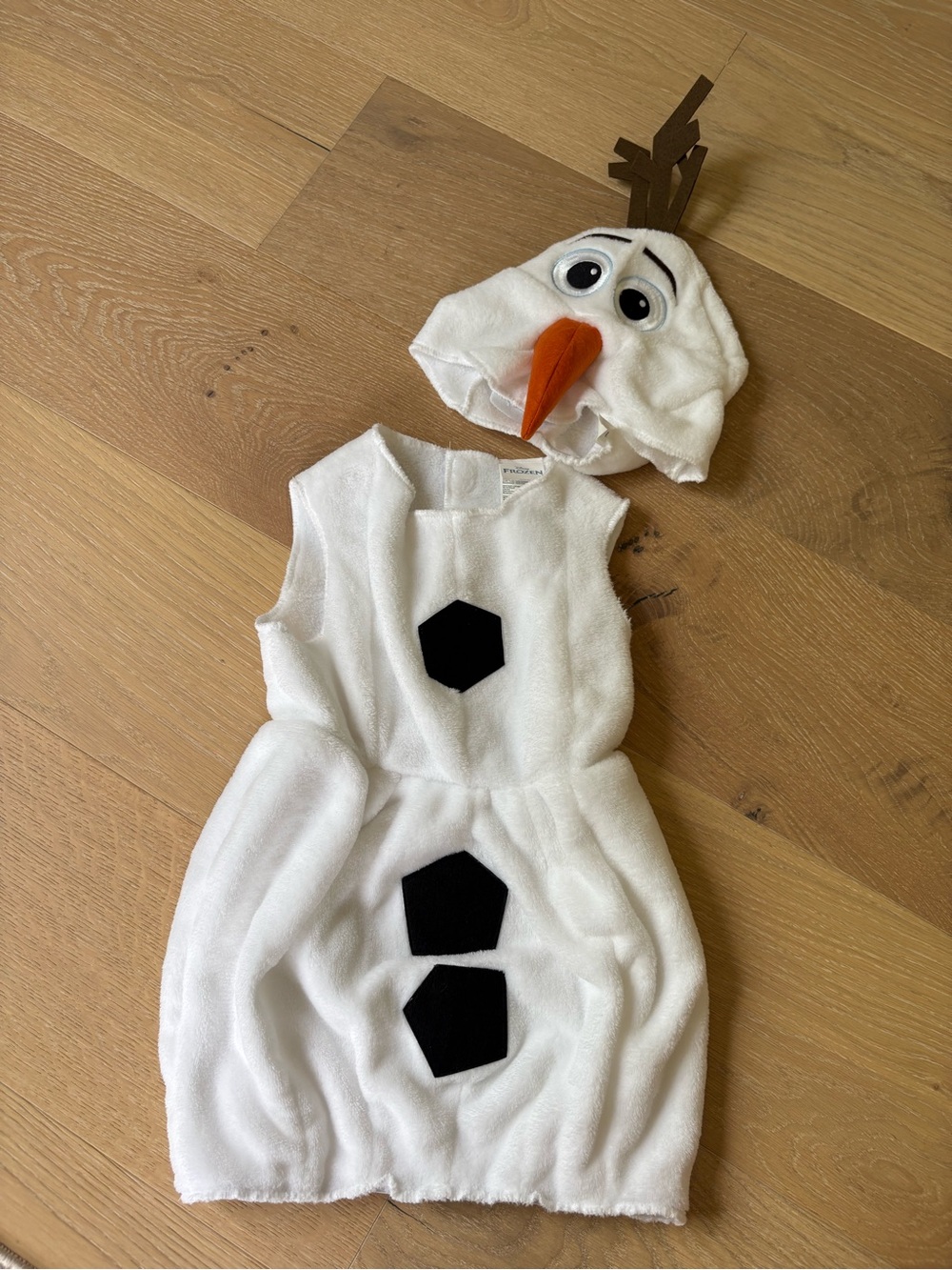 Disney Olaf Snowman 3/4T Halloween Costume